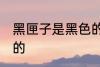 黑匣子是黑色的吗 黑匣子是不是黑色的