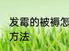 发霉的被褥怎么处理 发霉的被褥处理方法