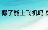 椰子能上飞机吗 椰子可以带上飞机吗