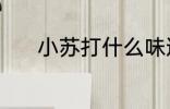小苏打什么味道 小苏打的味道