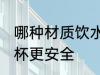 哪种材质饮水杯更安全 什么材质饮水杯更安全