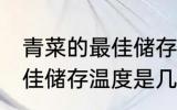 青菜的最佳储存温度是多少 青菜的最佳储存温度是几度
